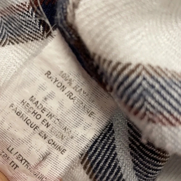 Rails plaid button down shirt women’s XS 100% rayon - Picture 7 of 10